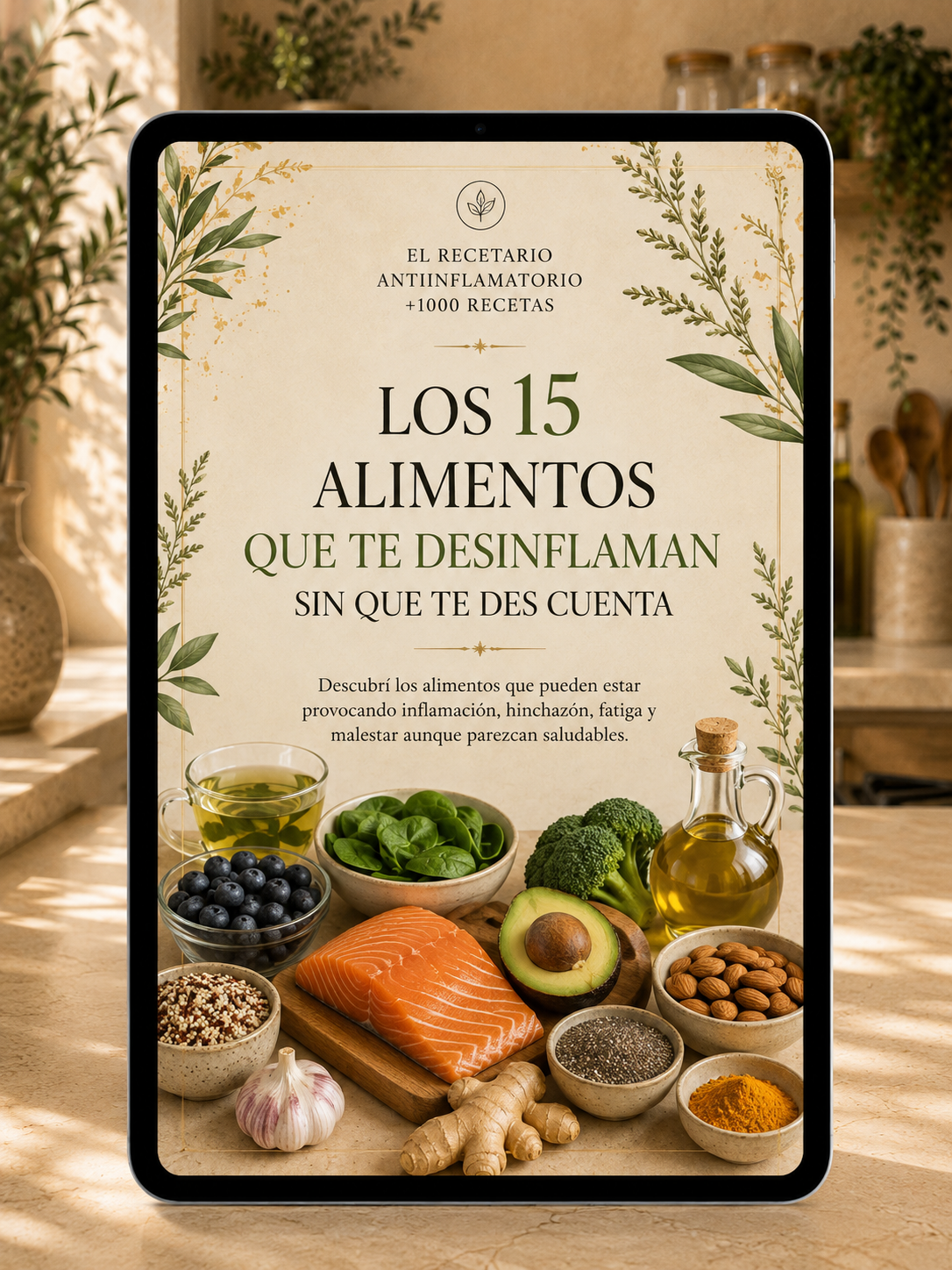15 Alimentos que te Desinflaman