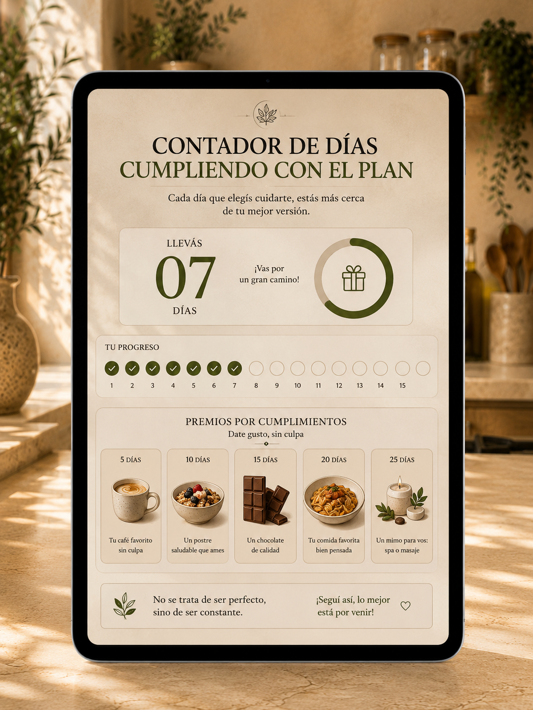 Contador de Dias Cumpliendo el Plan