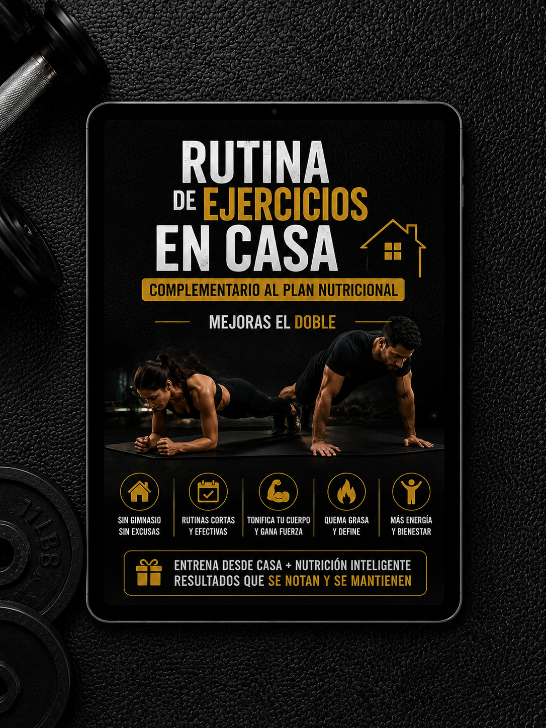 Rutina de Ejercicios en Casa