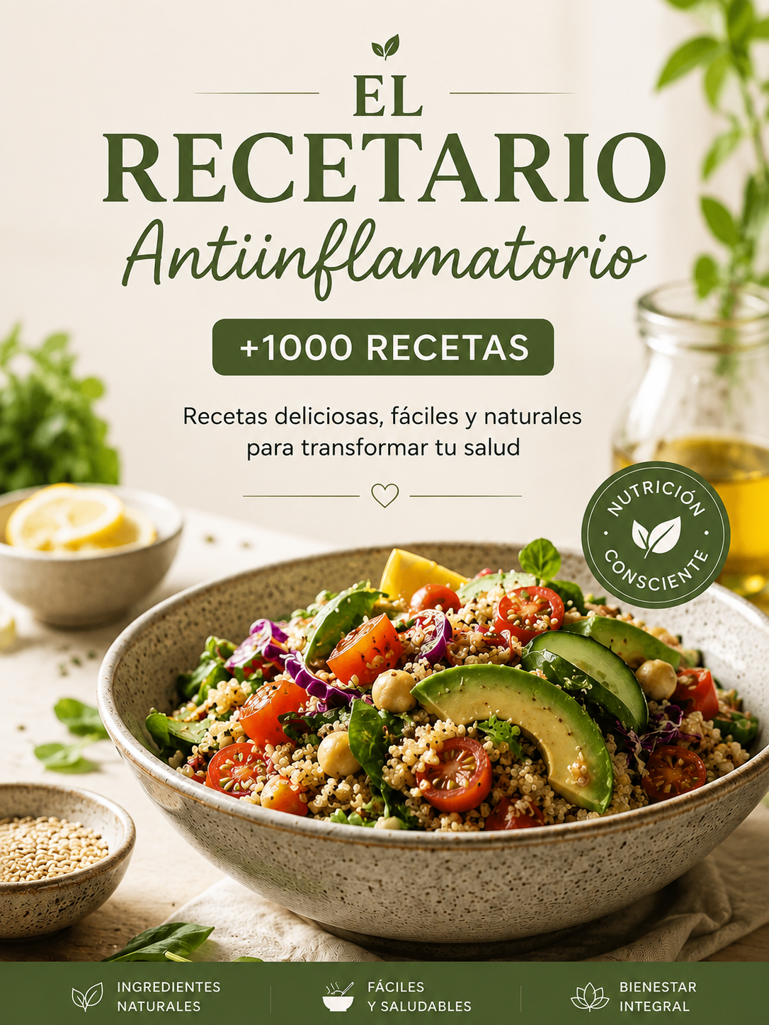 El recetario antiinflamatorio